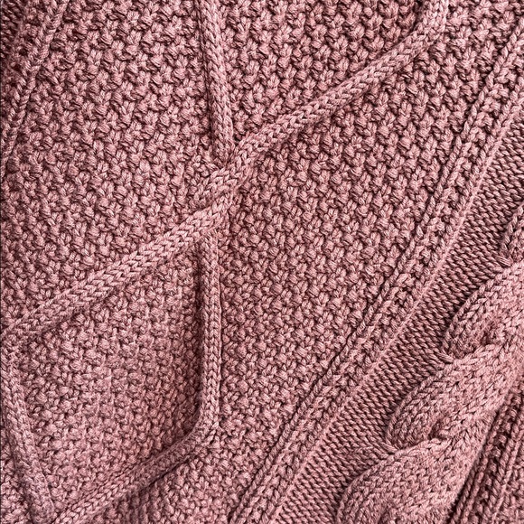 Quince Cable Knit Sweater 100% Organic Cotton Size: S - Picture 4 of 13